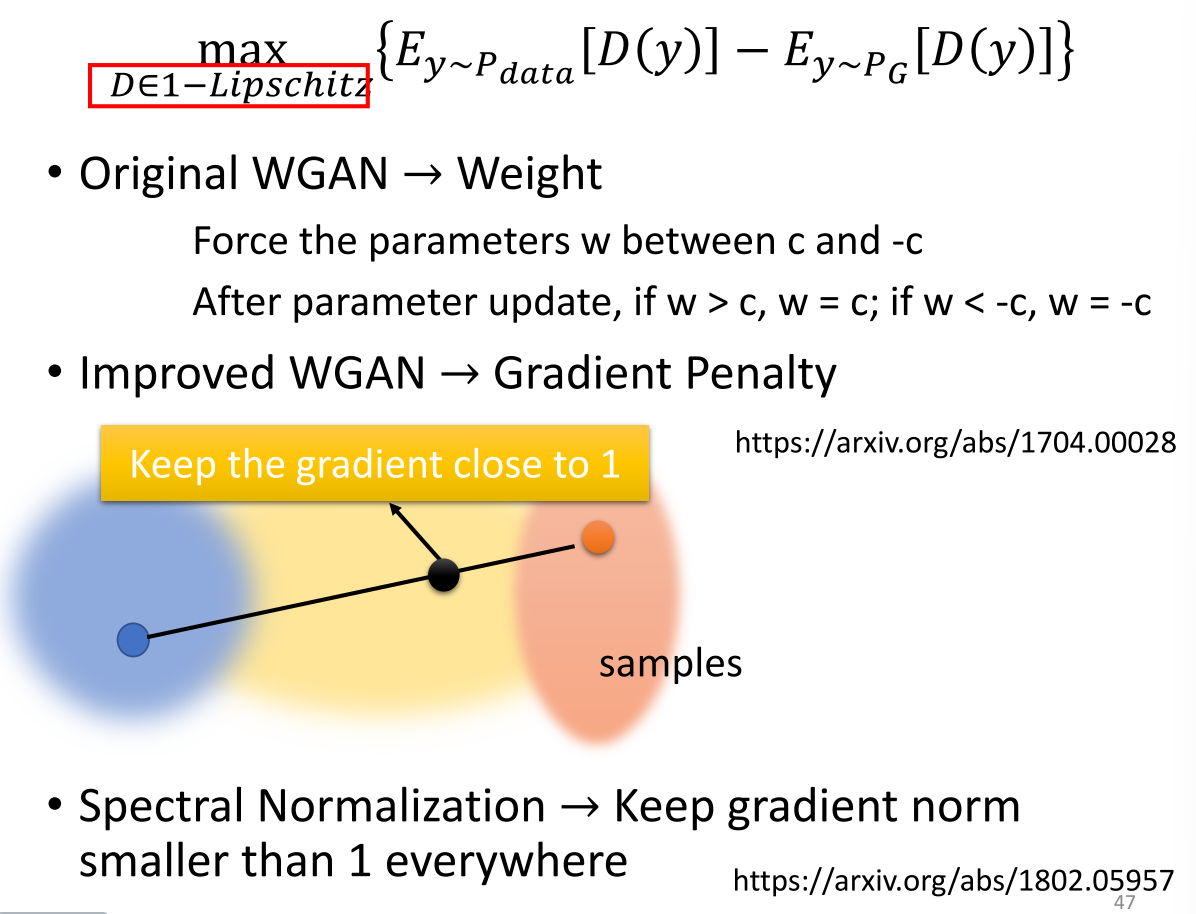 WGAN condition